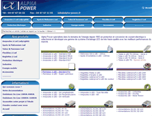 Tablet Screenshot of alpha-power.fr